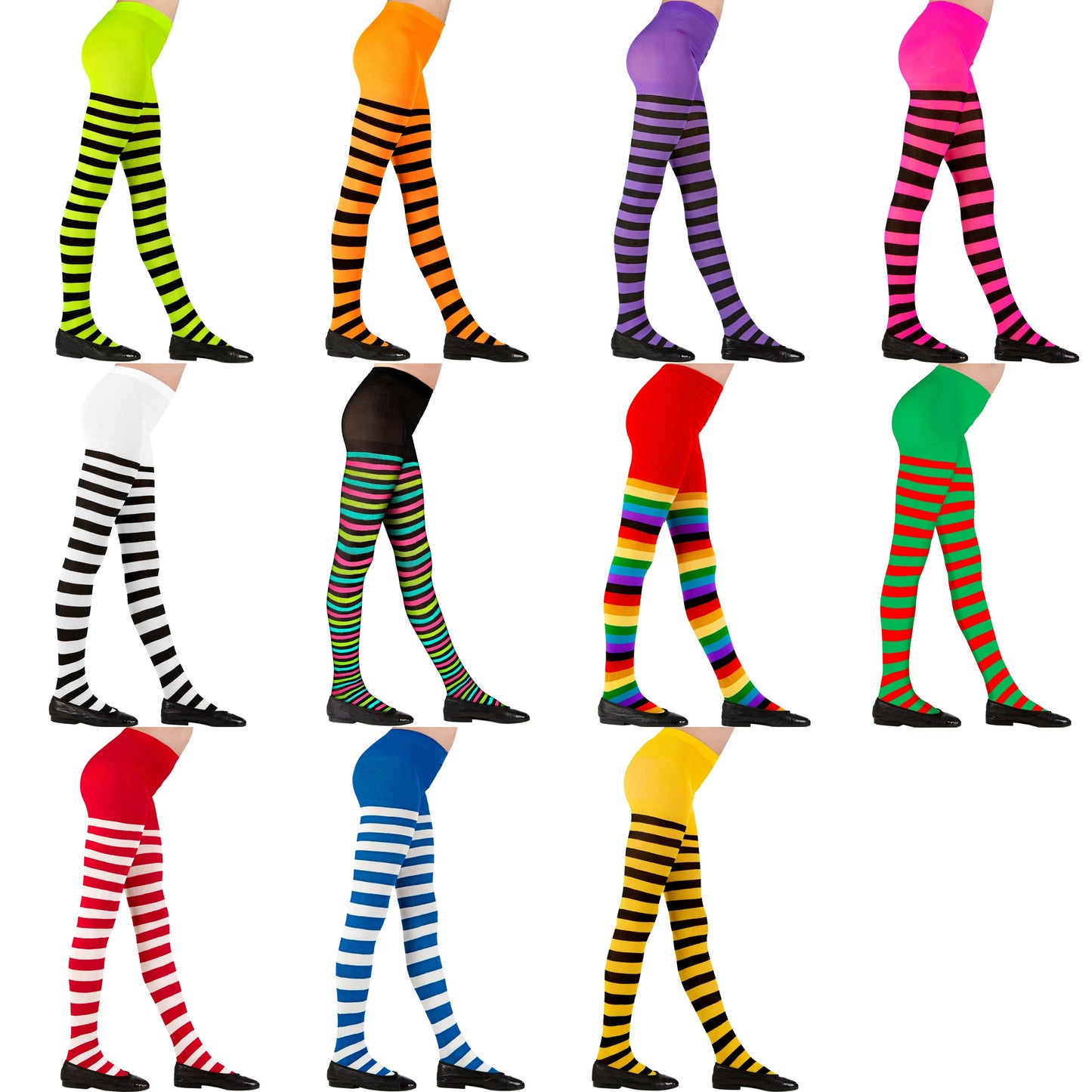 Striped Tights Child Size 1-3