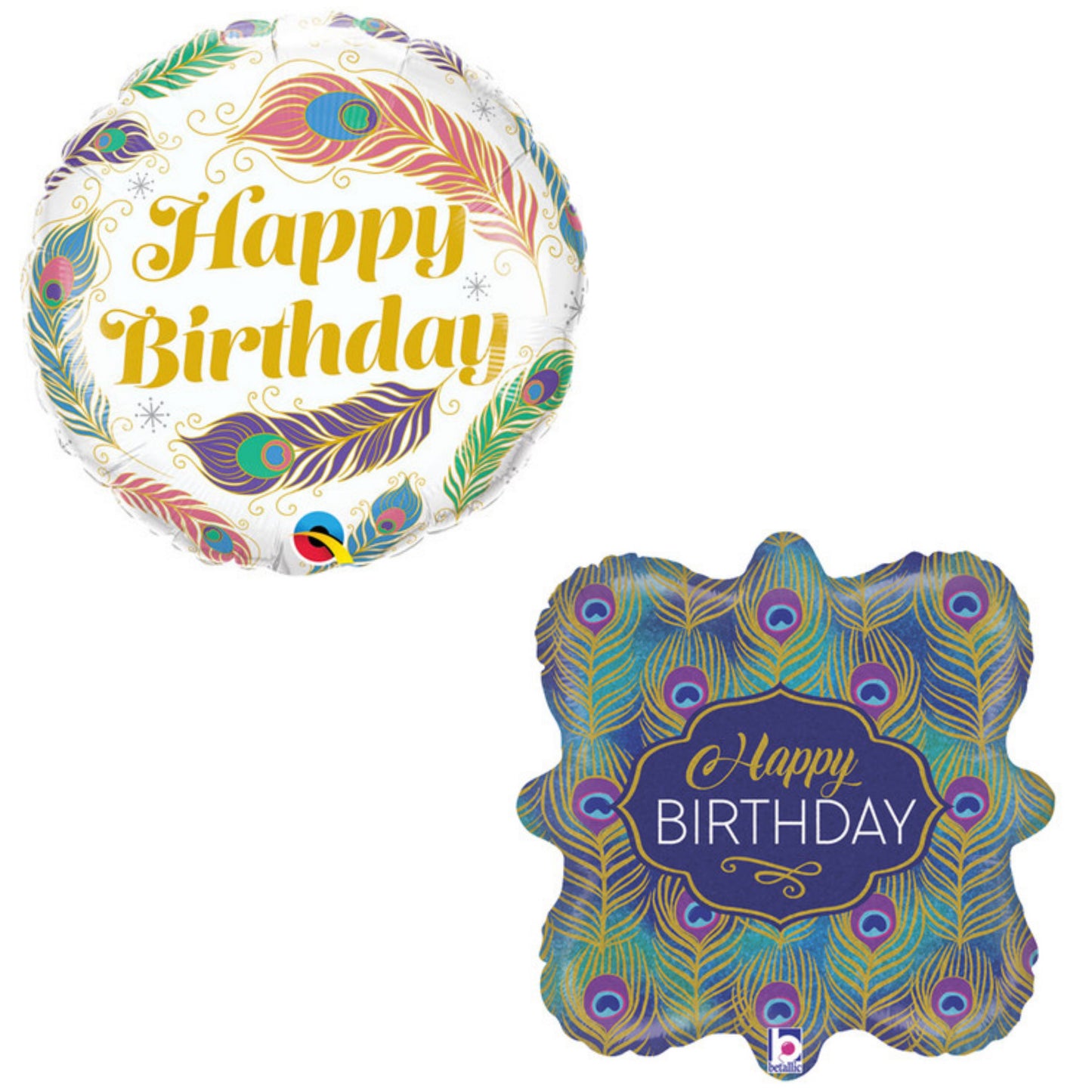 Peacock Feather 18" Foil Balloon