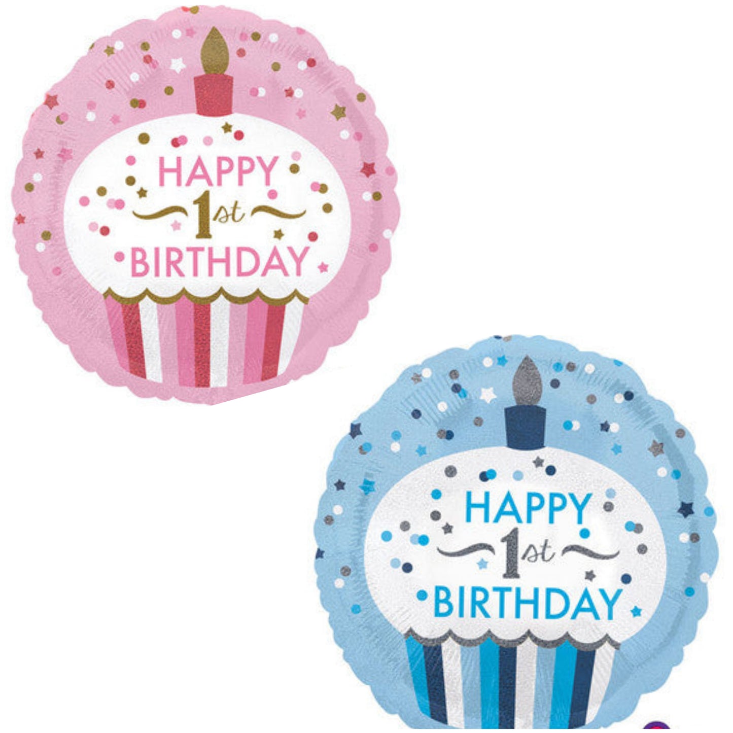 Age 1 Cake 18" Foil Balloon