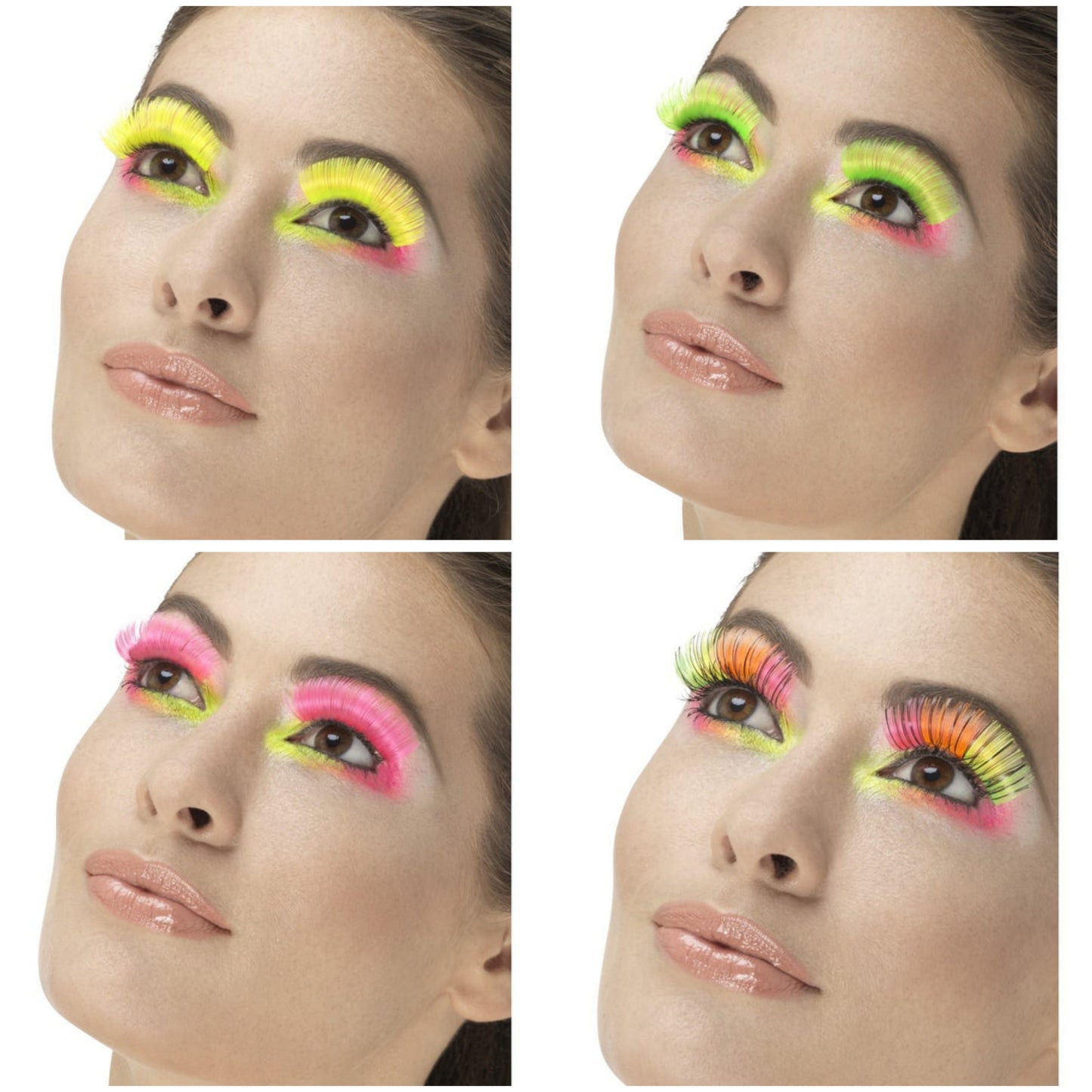 80's Party Neon Eyelashes