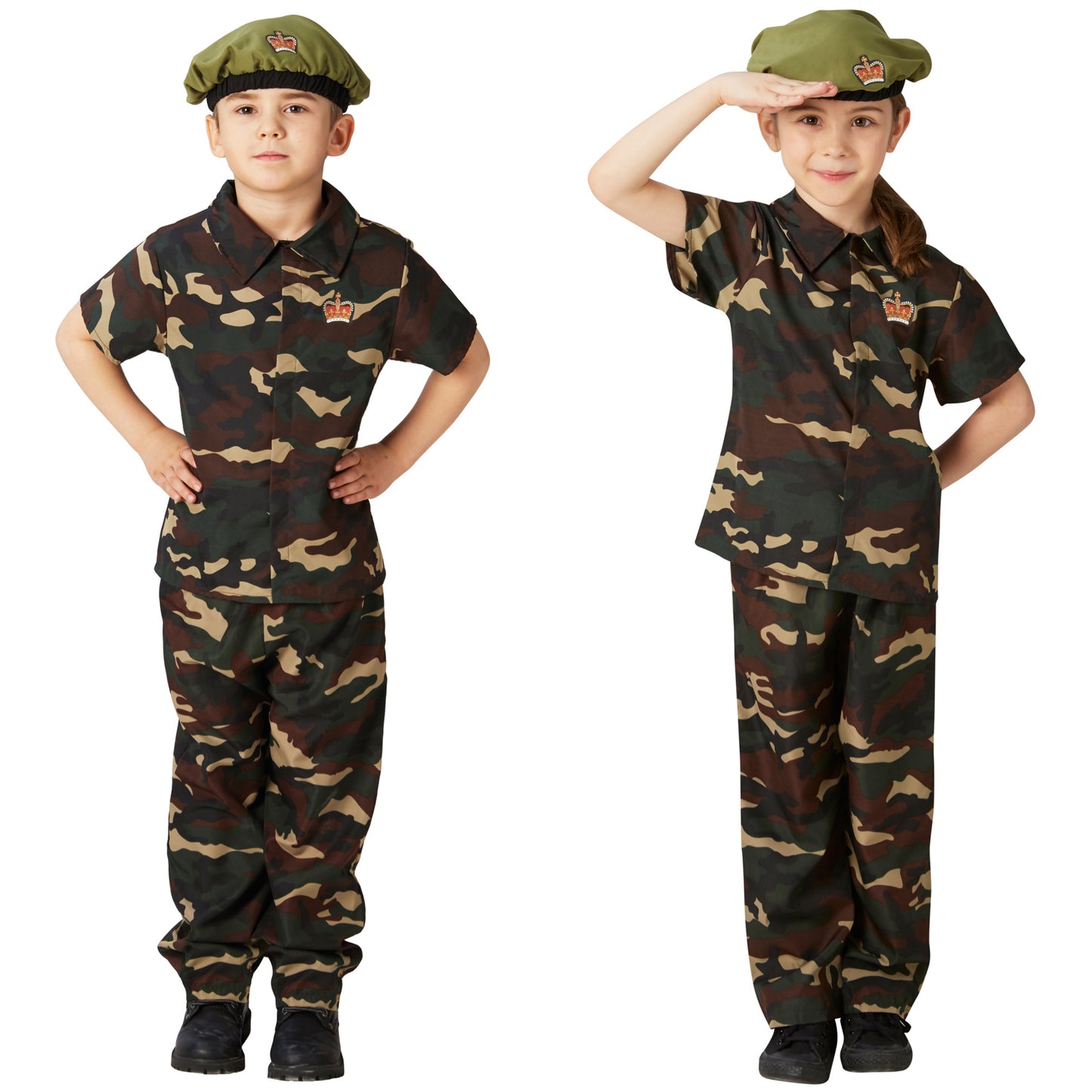 Solider Child Costume