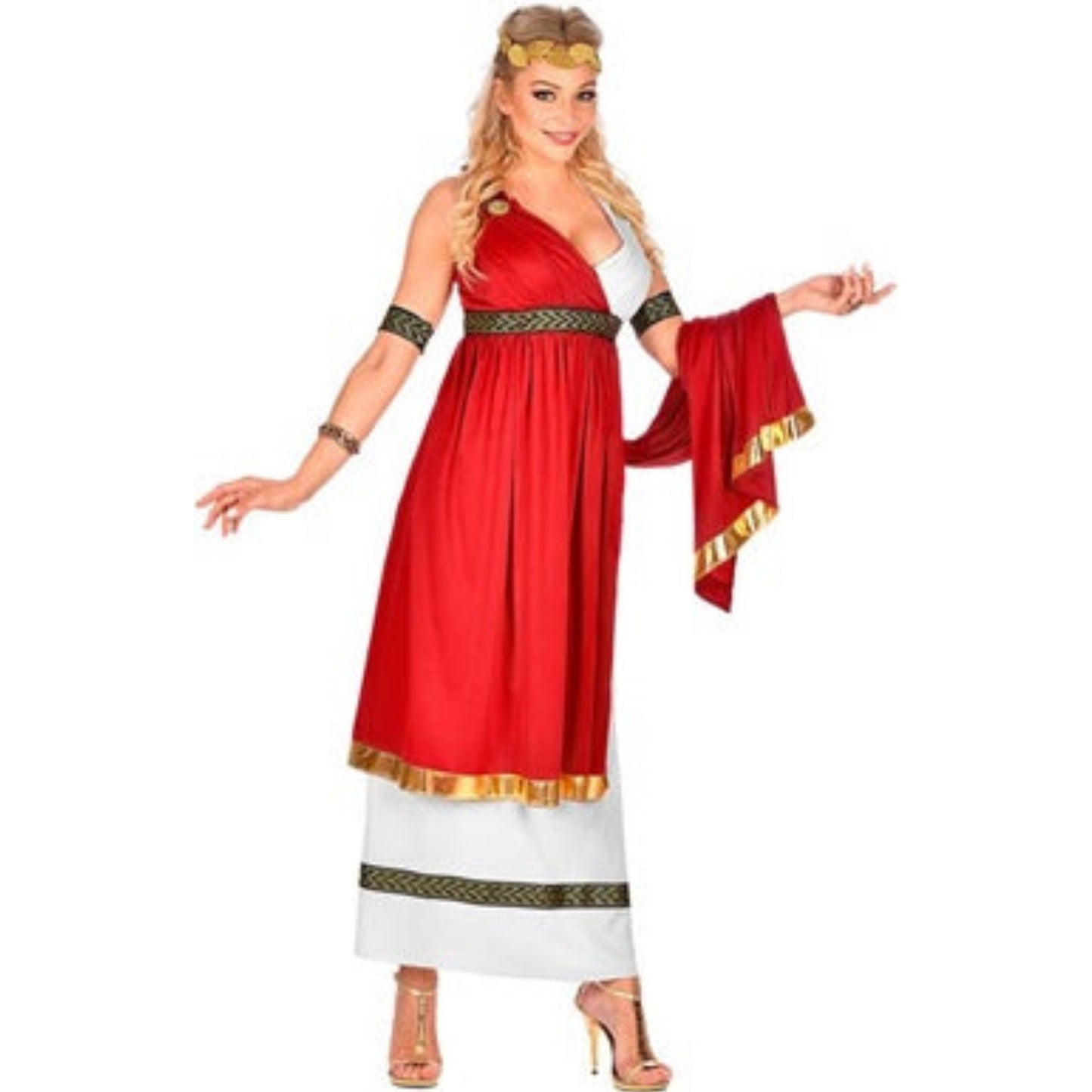 Roman Empress Red Costume