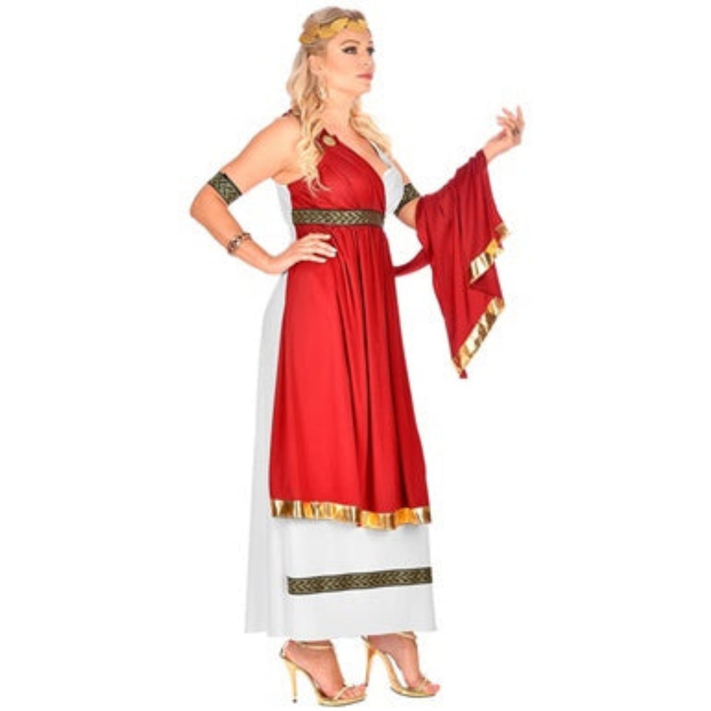 Roman Empress Red Costume