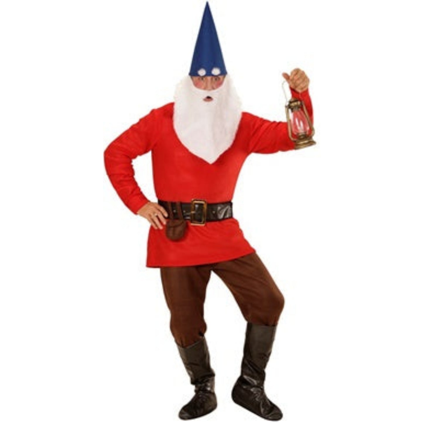 Gnome/Dwarf Man Red Costume