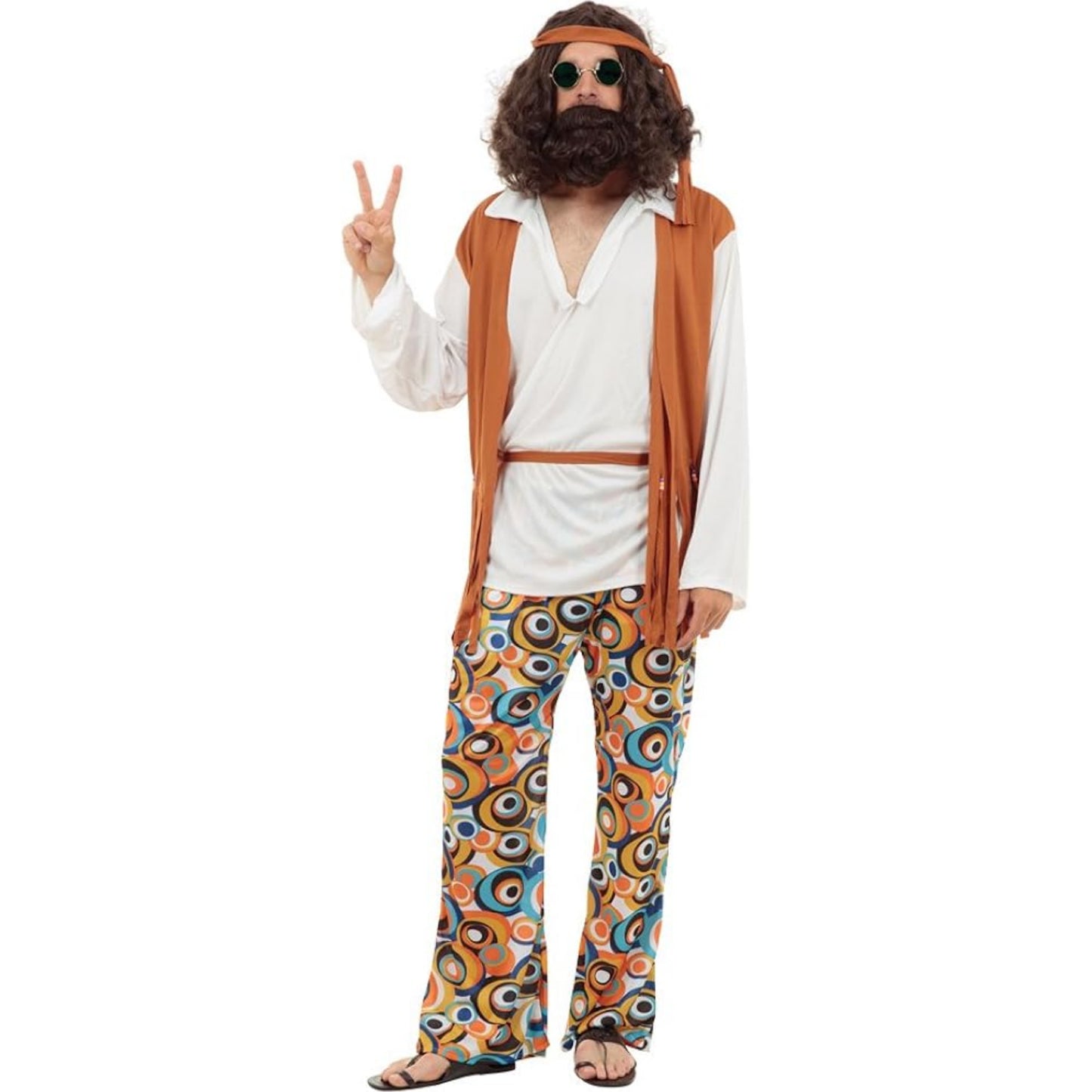 Hippie Circle Man Costume