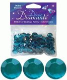 12mm Décor Diamante Diamonds Jade Green