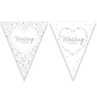 Wedding Wishes Paper Bunting