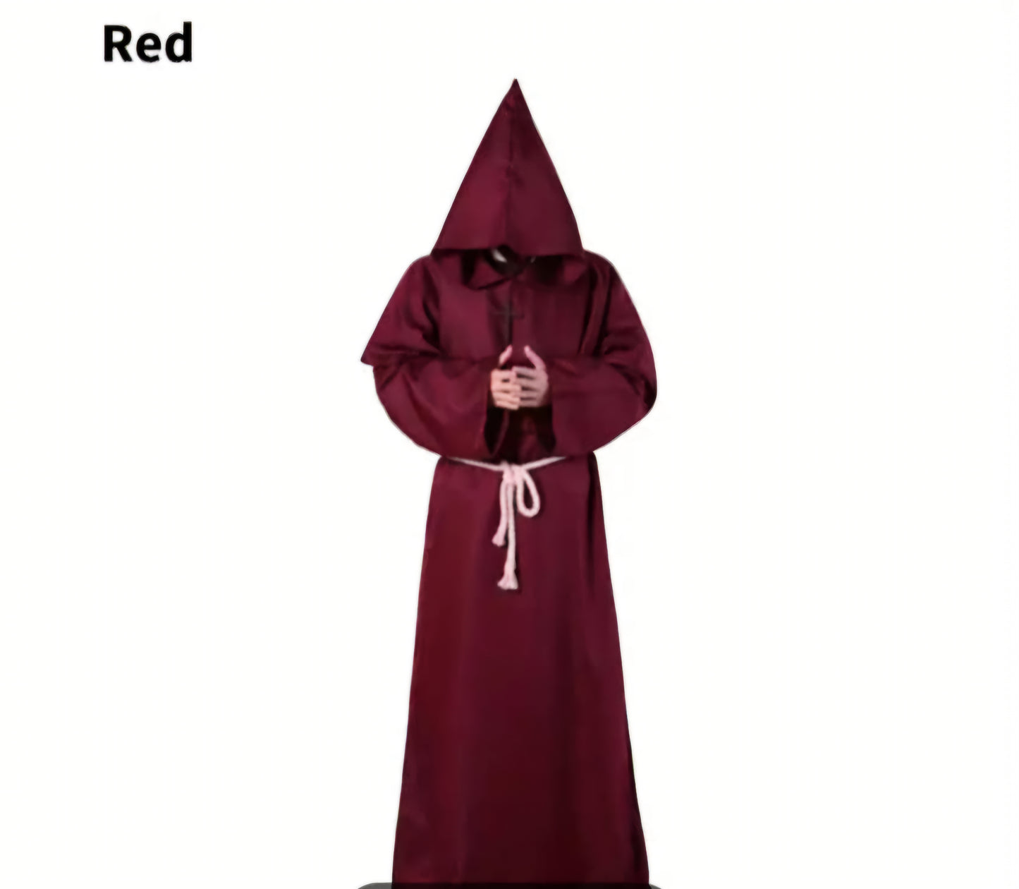 Red Satanic Monk Costume
