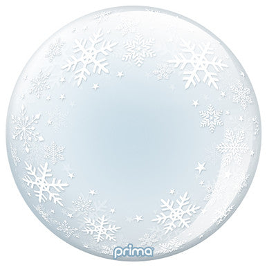 Snowflake Sphere Supershape Balloon