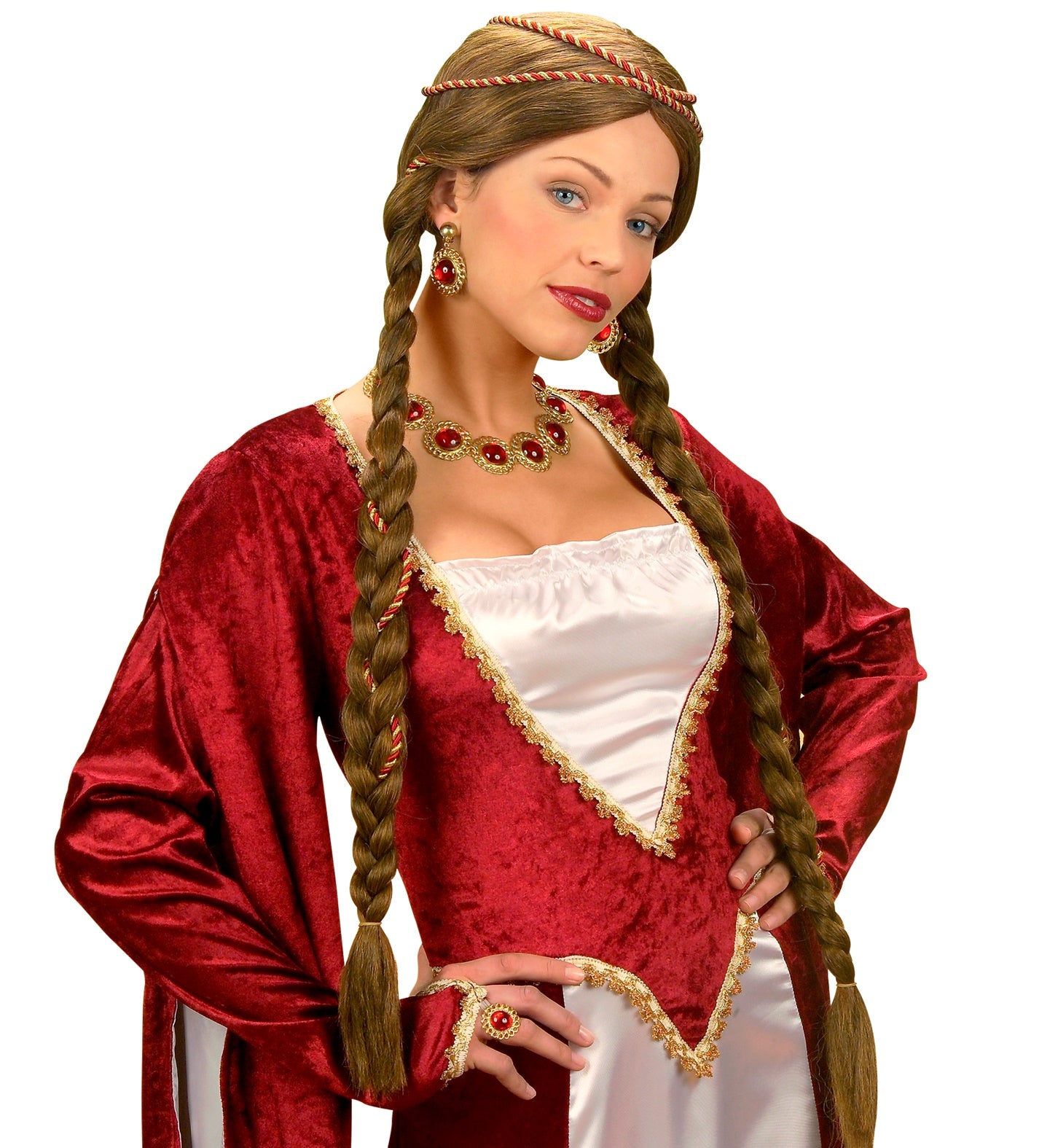 Medieval Plait Wig