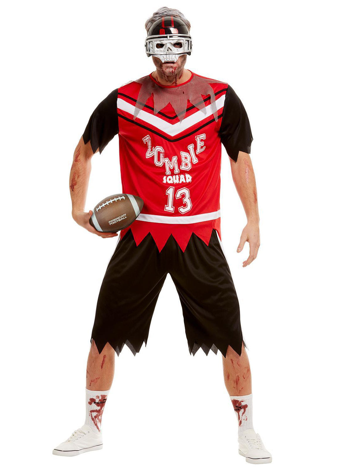 Zombie American Footballer Costume