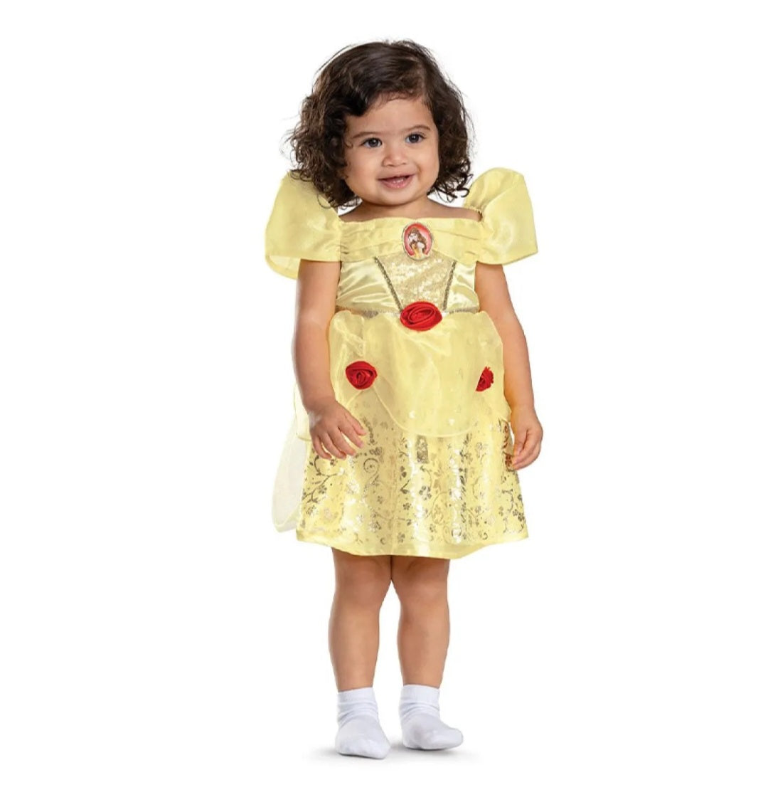 Official Disney Deluxe Belle Baby Costume