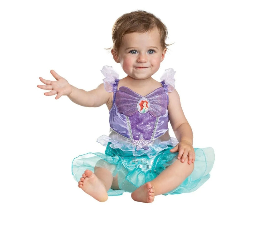 Official Disney Deluxe Ariel Baby Costume