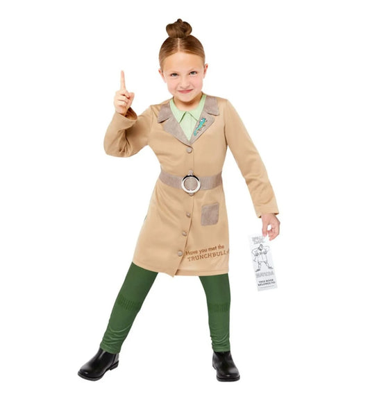 Official Roald Dhal Matilda Miss Trunchbull Child Costume