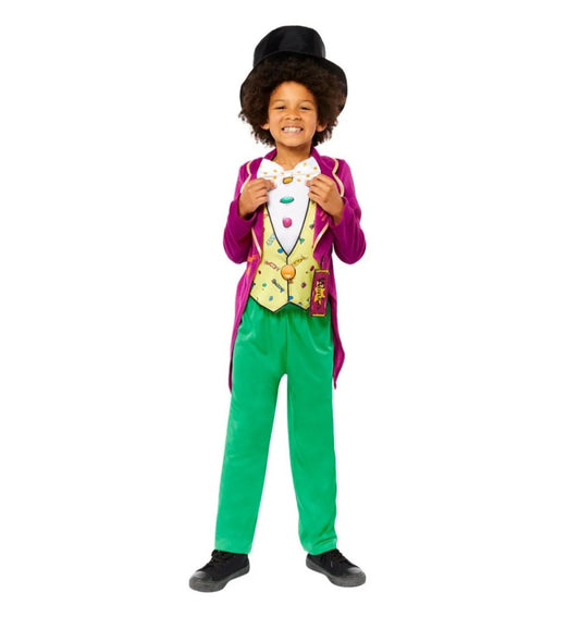 Official Roald Dhal Willy Wonka Child Costume