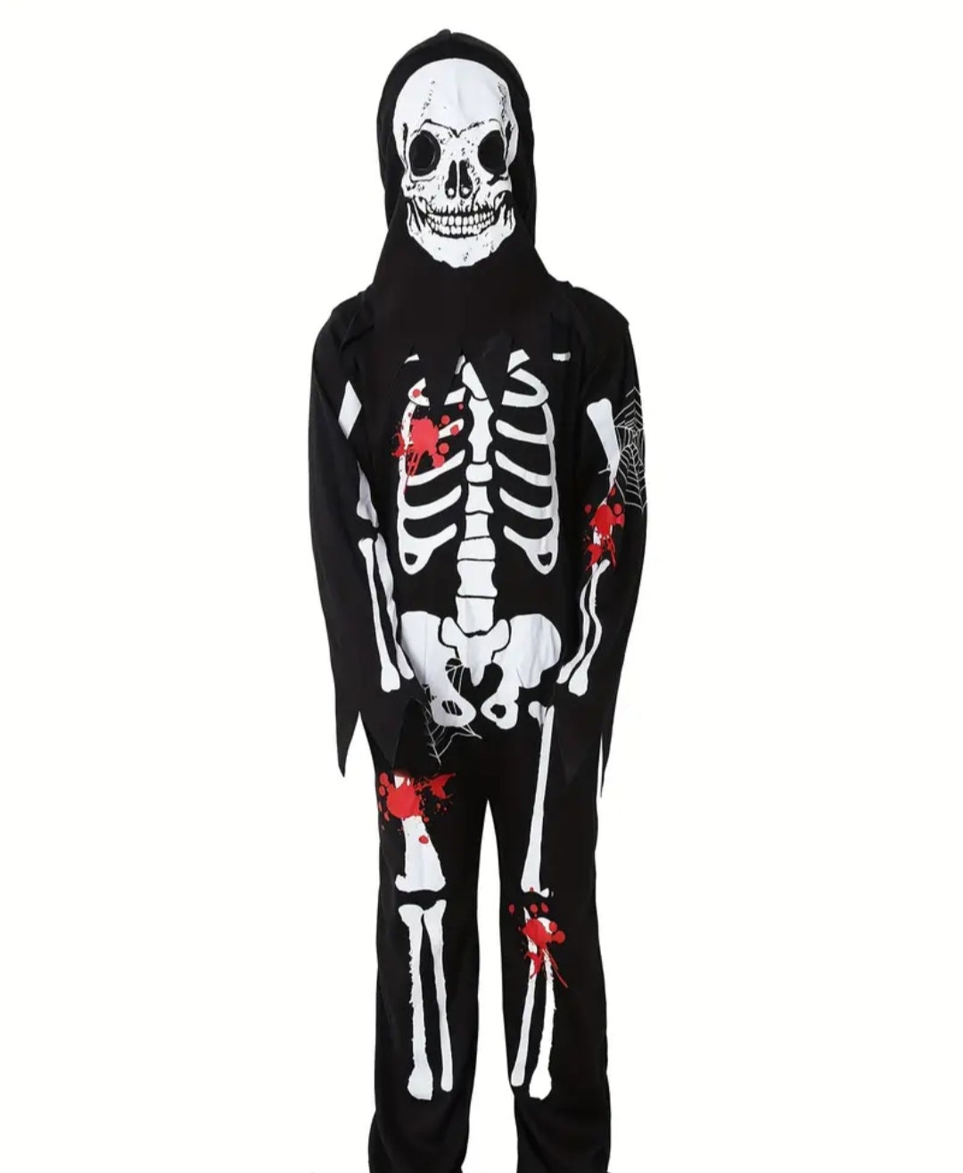 🌟New🌟 Skeleton Boy Child Costume