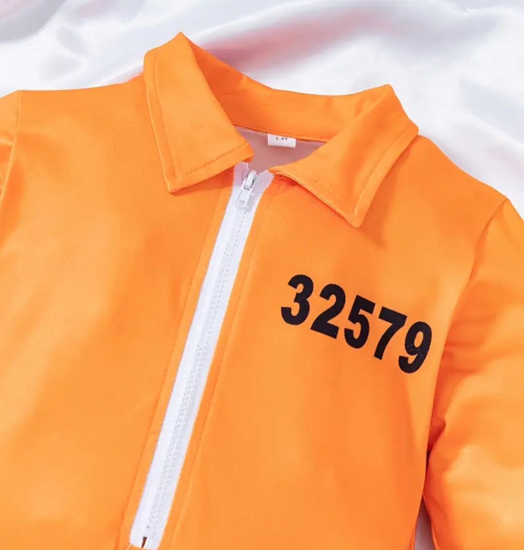 🌟New🌟 Toddler Escaped Convict Costume