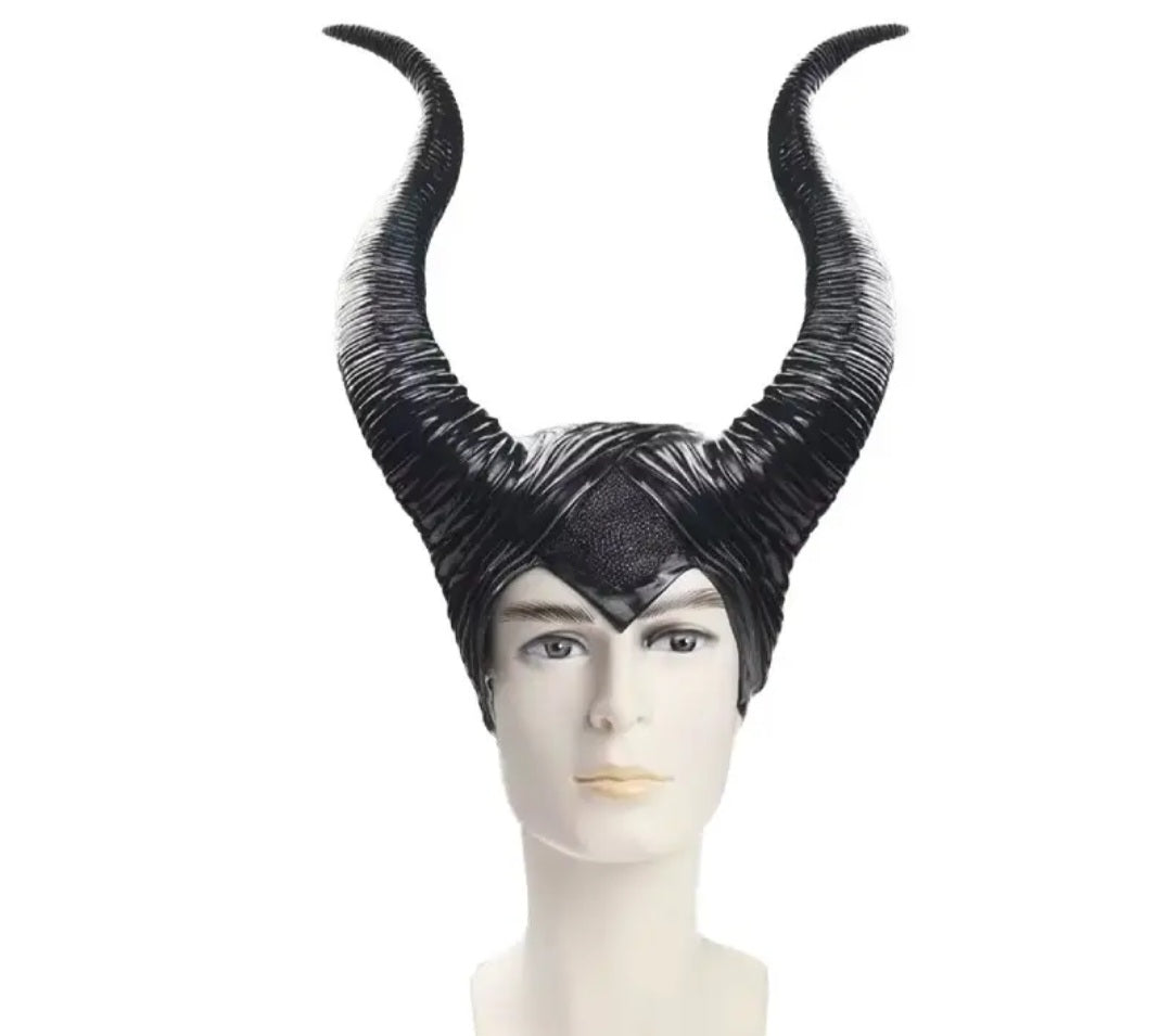 🌟New🌟 Maleficent Rubber Demonic Horns X Large