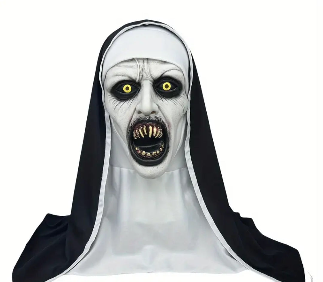 🌟New🌟 Horror Nun Mask