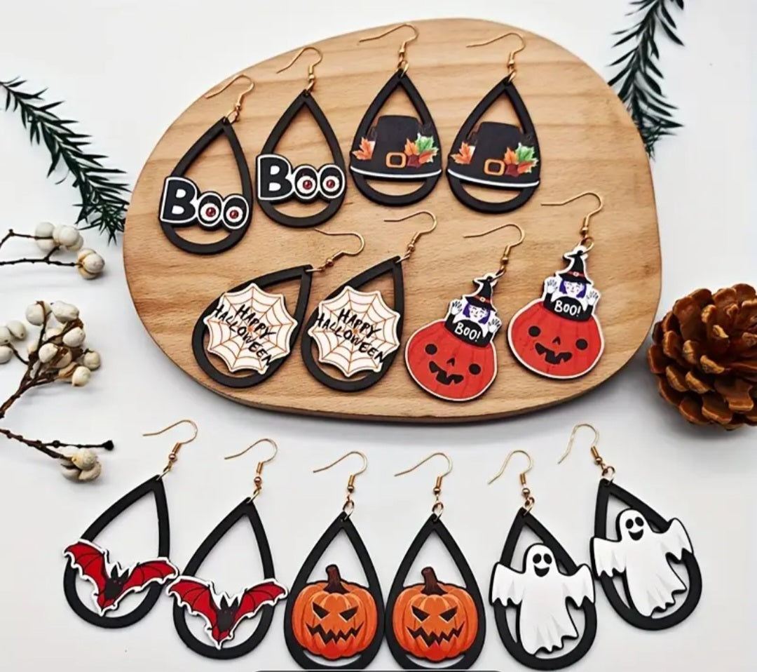 🌟New🌟 Novelty Wooden Earrings