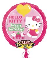 Hello Kitty Sing a Tune Foil Balloon