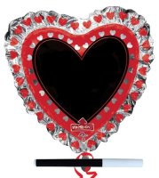 Personalised Heart Supershape Foil Balloon