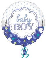 Baby Girl/ Boy Cute 18" Foil Balloon