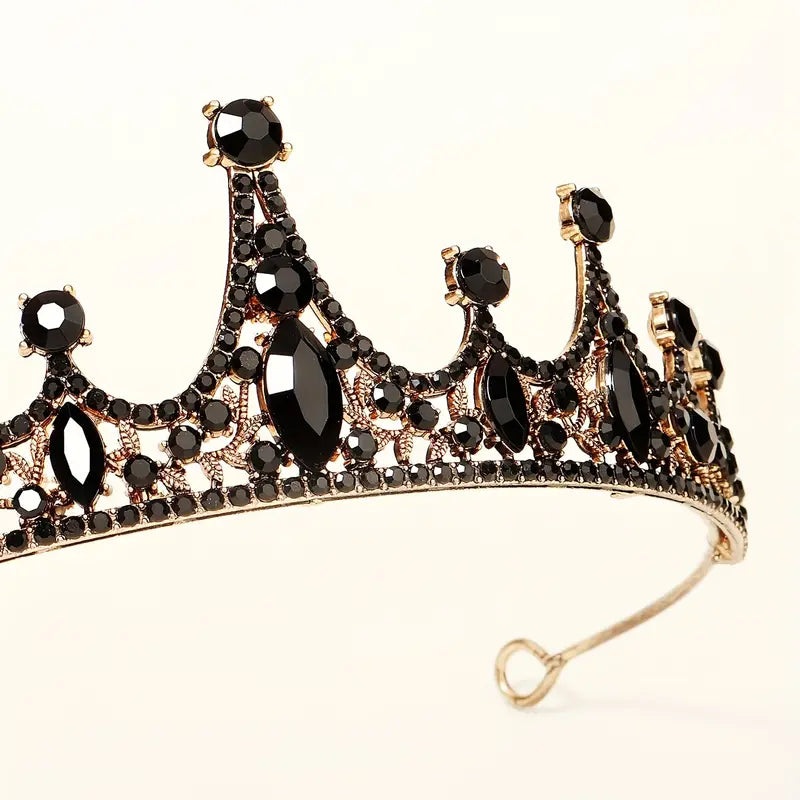 Metal Tiara Deluxe Black