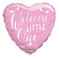 Welcome Little One Girl/ Boy 18" Foil Balloon