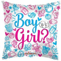 Gender Reveal Pillow 18" Foil Balloon