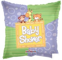 Baby Shower Pocket Pillow 18" Foil Balloon