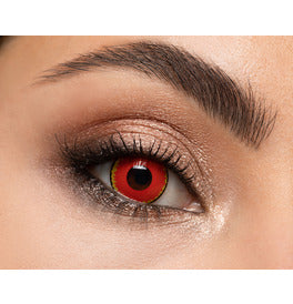 Mesmereyez Red Vampire Contact Lenses- 3 Month Use