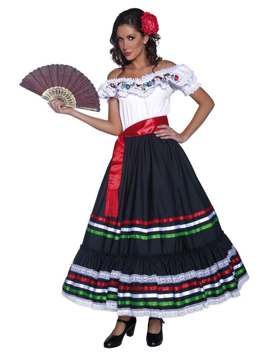 Deluxe Authentic Western Senorita Elena Costume