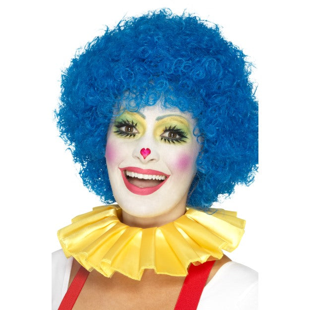 Clown Neck Ruffle Yellow
