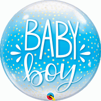 Baby Girl/ Boy Bubble Foil Balloon