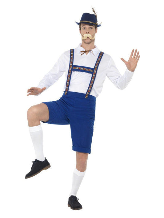 Bavarian Man Blue Costume