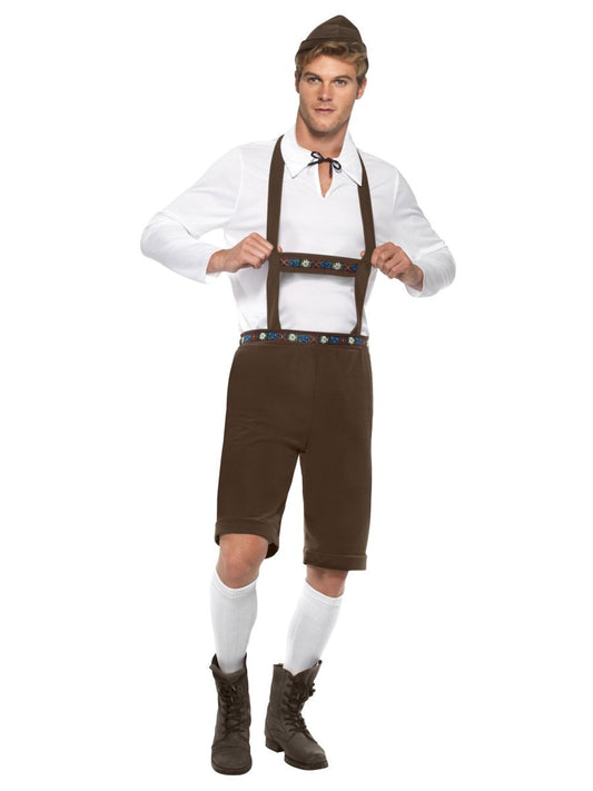 Bavarian Man Brown Costume