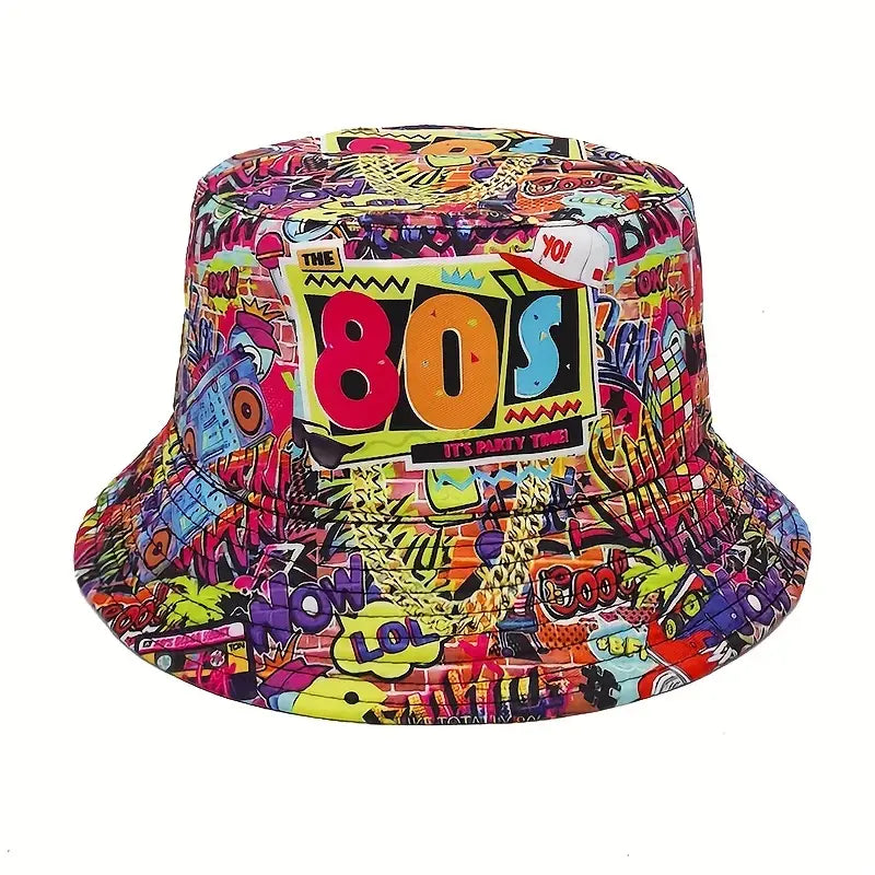 80's Graffiti Bucket Hat