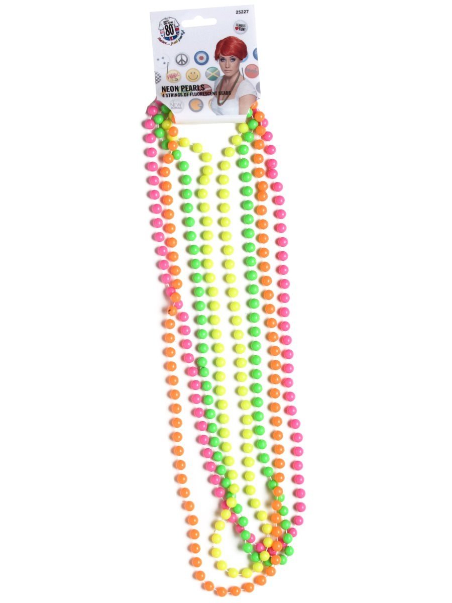 Fluorescent Bead Necklaces