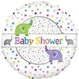 Baby Shower Elephants 18" Foil Balloon