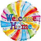 Welcome Home Bright Sprial 18" Foil Balloon