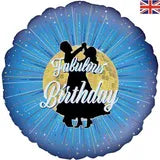Happy Birthday Dancer 18'' Foil Balloon