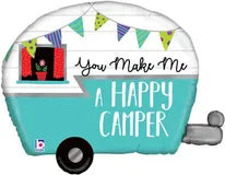 Birthday Camper Van Supershape Balloon