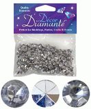 6mm Décor Diamante Diamonds Silver