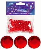 12mm Décor Diamante Diamonds Red