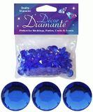 12mm Décor Diamante Diamonds Sapphire Blue