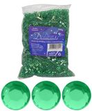 6mm Décor Diamante Diamonds Emerald Green