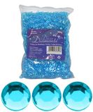 6mm Décor Diamante Diamonds Pearl Light Blue