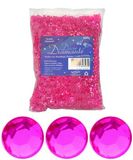 6mm Décor Diamante Diamonds Hot Pink