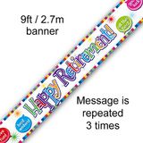 Happy Retirement Banner
